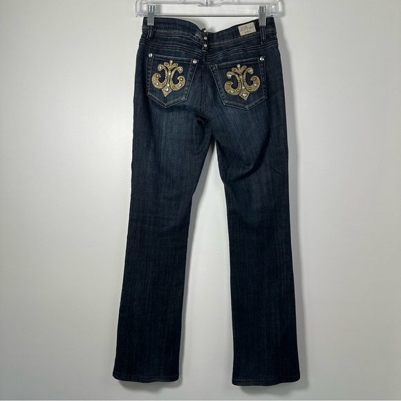 L.A. idol Denim - LA Idol Y2K Women’s Juniors Embellished Bootcut Jeans Size 1